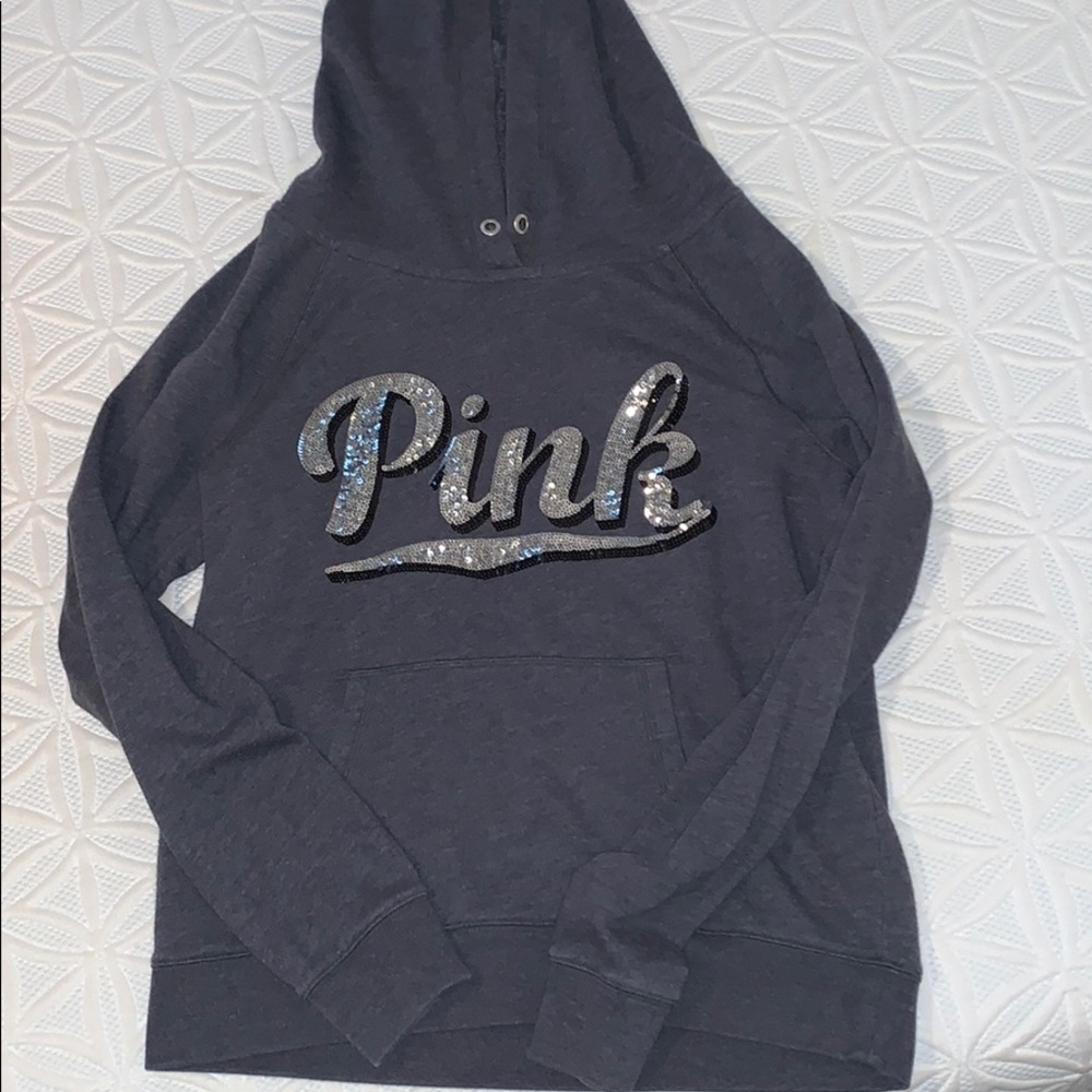 Pink hoodie